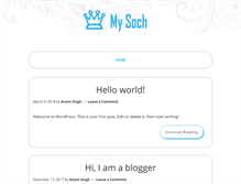 Tablet Screenshot of mysoch.com